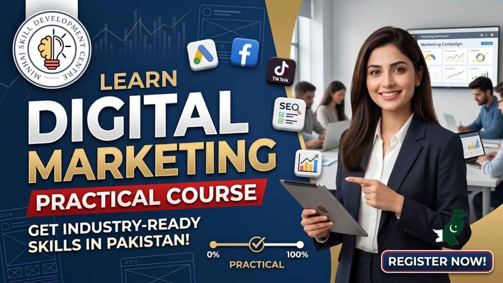 digital marketing practical course in pakistan