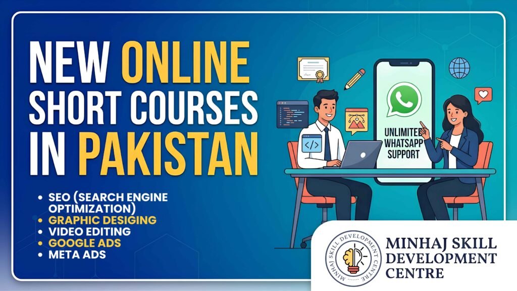 online short courses in pakistan with whatsapp support