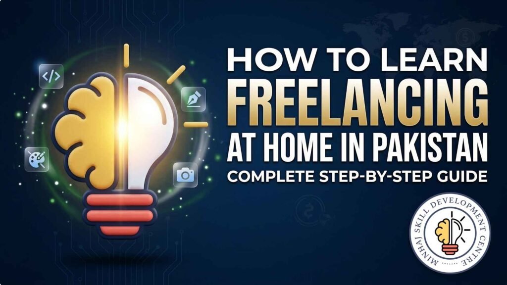 how to learn freelancing at home in pakistan