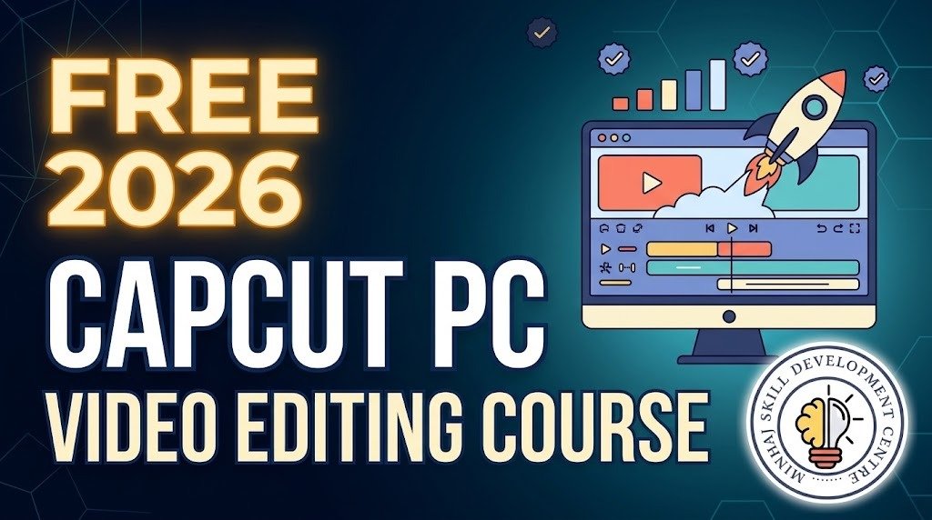 capcut pc video editing course free 2026