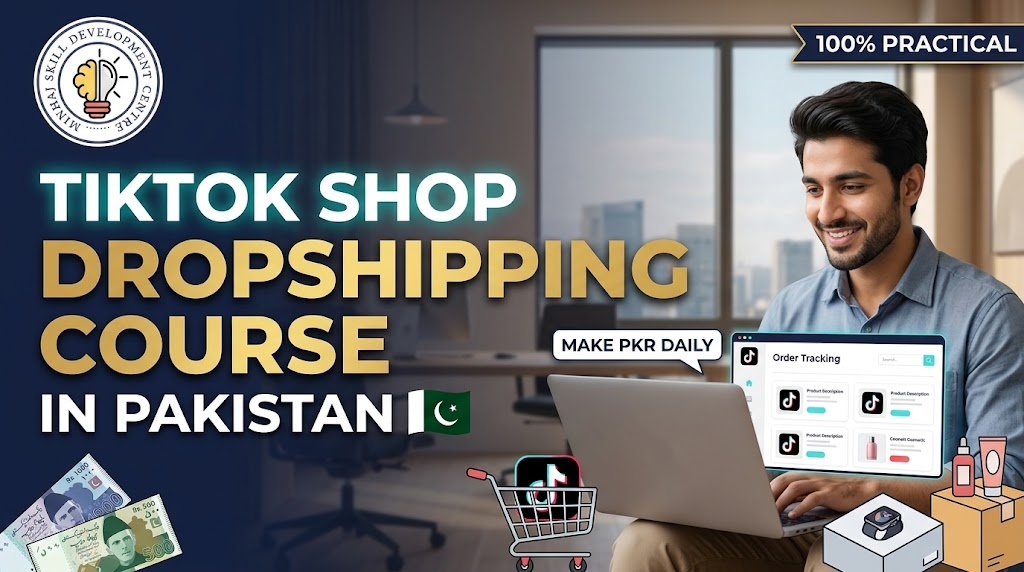 tiktok shop dropshipping course in pakistan