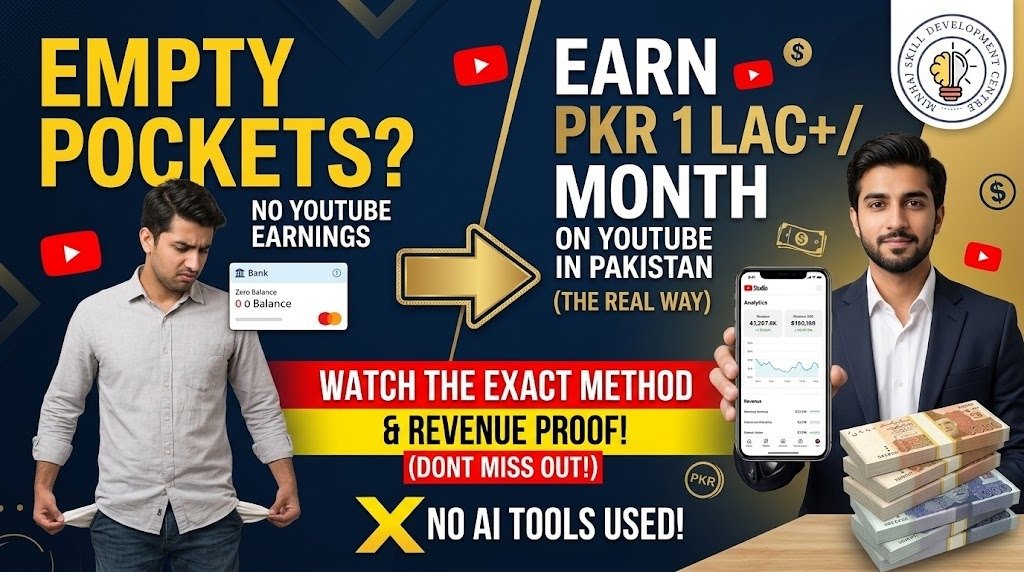 youtube se paise kaise kamaye in pakistan