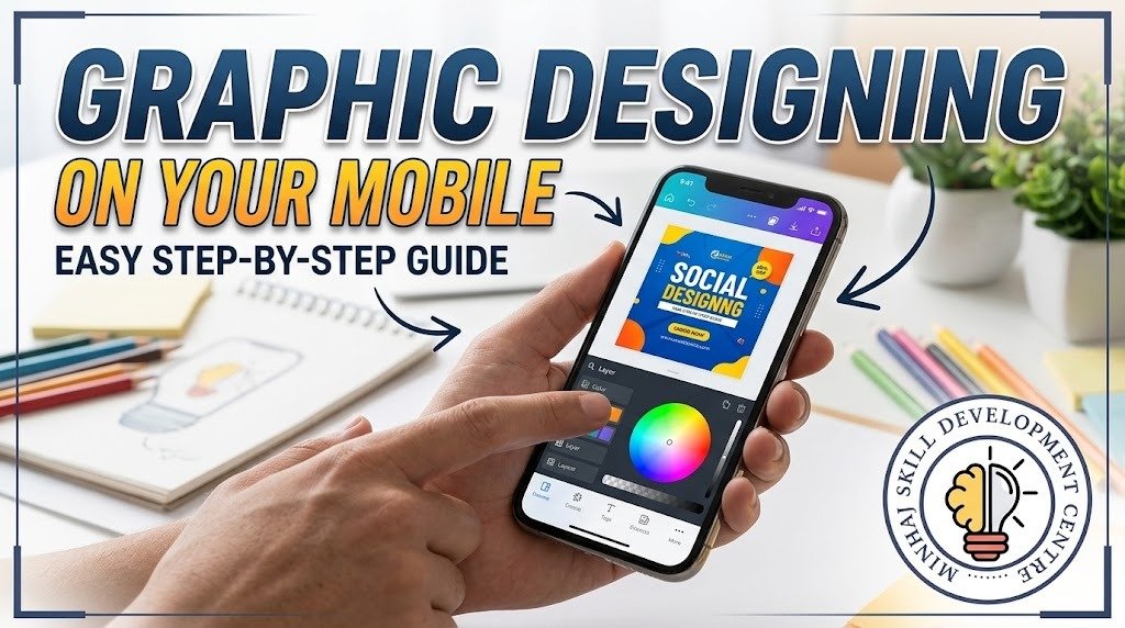 mobile se graphic designing kaise karein