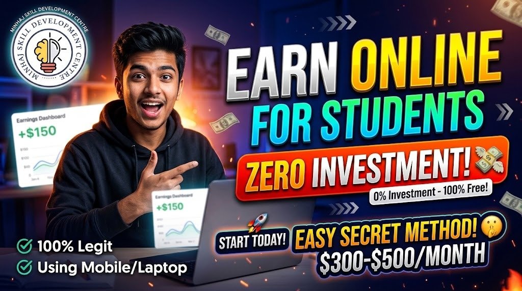 online paise kamane ka tarika for students without investment